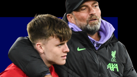 Ben Doak and Jurgen Klopp