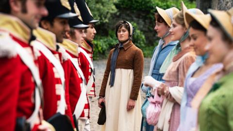 Mary Bennet (Ella Bruccoleri) (Image: BBC/Bad Wolf/James Pardon)