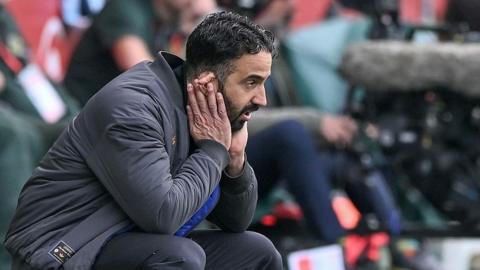 Manchester United head coach Ruben Amorim