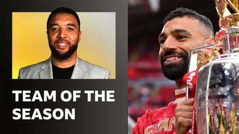 Troy Deeney's team of the season graphic