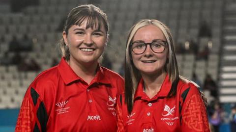 Amy Williams and Lauren Gowen
