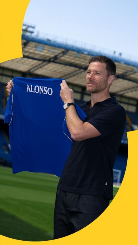 Chelsea manager Xabi Alonso