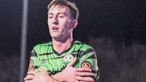 Harry Bunker scores for Forest Green