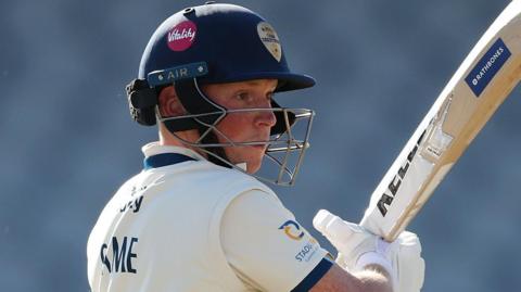 Harry Came batting