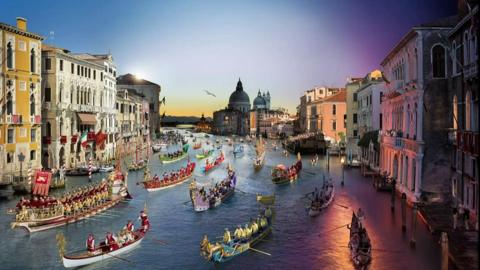 Stephen Wilkes's image of Venice