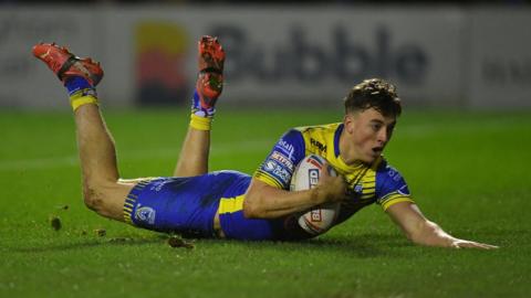 Matty Ashton of Warrington Wolves