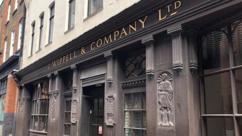 The Wippell & Co shop in Tufton Street, Westminster