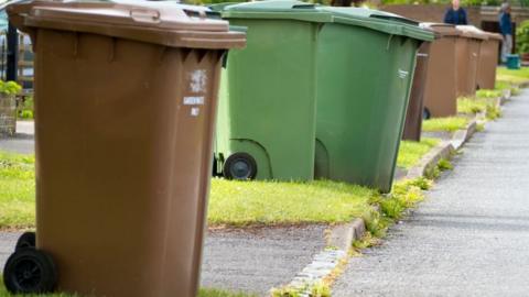A charge will be introduced for the garden waste (brown bin collection service) by April 2024