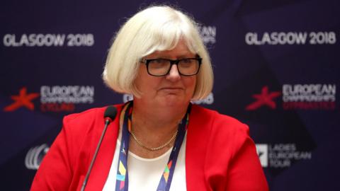 British Gymnastics chief executive Jane Allen