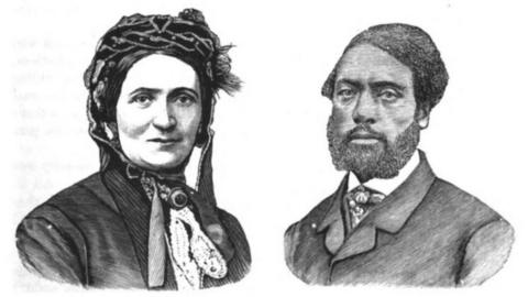 Portraits of Ellen and William Craft