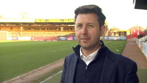 CEO of Cambridge United Alex Tunbridge