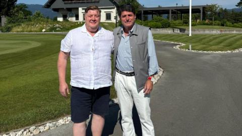Adam Blackmore and Dragan Solak