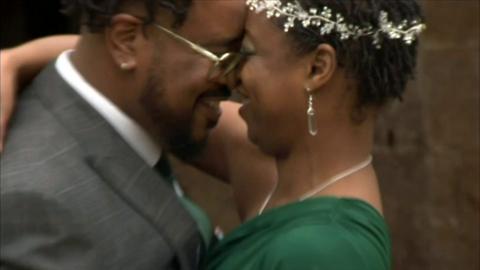 Dwain and Nyasha Daley's wedding