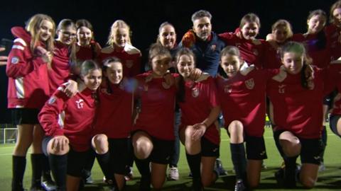 Horncastle Town under 15s girls