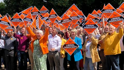 Lib Dem campaigners