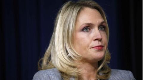 White House aide Kelly Sadler attends a forum in Washington, DC.