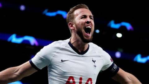 Tottenham striker Harry Kane