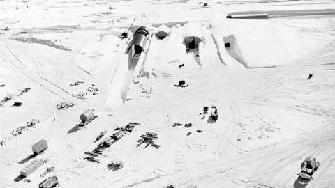 US Army photo of Camp Century, Greenland, early 1960s