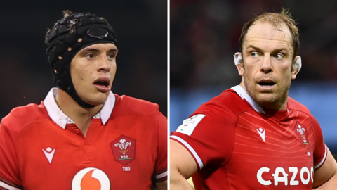 Dafydd Jenkins and Alun Wyn Jones