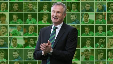 Michael O'Neill's first squad