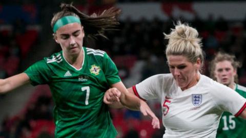 NI women play England women