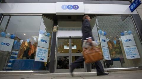 TSB customers complained on Wednesday that they were unable to access their online banking