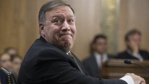 CIA Director Mike Pompeo appears before the Senate Foreign Relations Committee