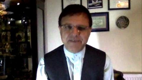 Former Afghan finance minister Omar Zakhilwal