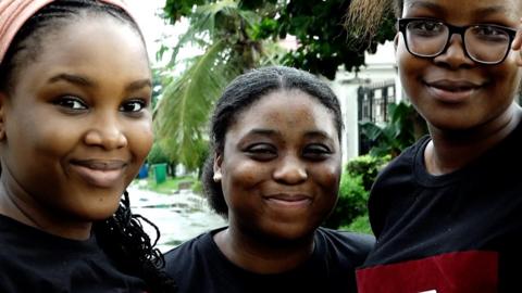 These Nigerian teens want to end child marriage in Nigeria, with the 'It's Never Your Fault' campaign.