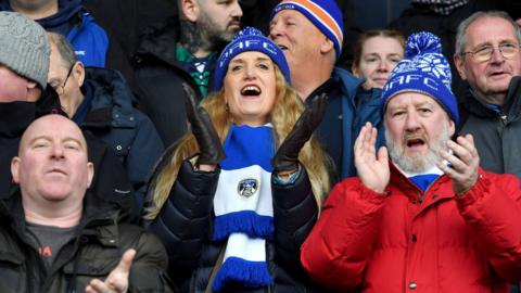 Chesterfield football supporters