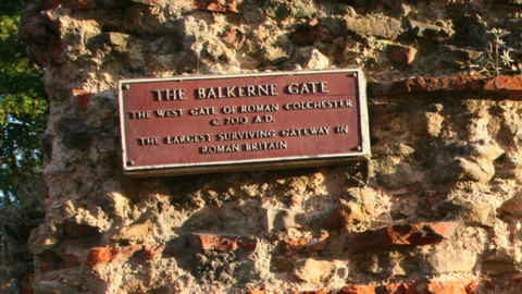 Blakerne Gate sign