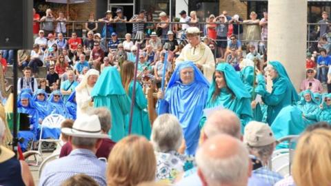 Gorsedd yn Eisteddfod Caerdydd y llynedd