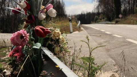 Residents called this stretch the road of death where more than 40 people died