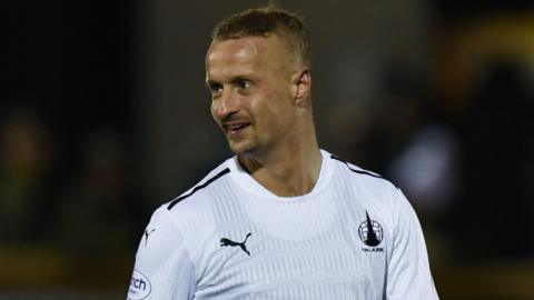 Leigh Griffiths made his Falkirk debut in a win at Alloa