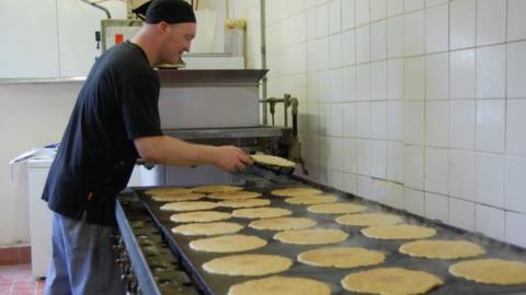 Foleys Oatcakes production line