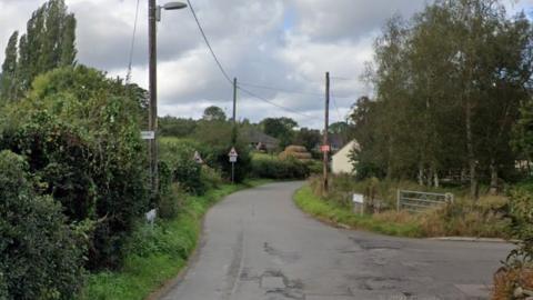 Ellistown Lane towards Stanton Under Bardon, in Leicestershire