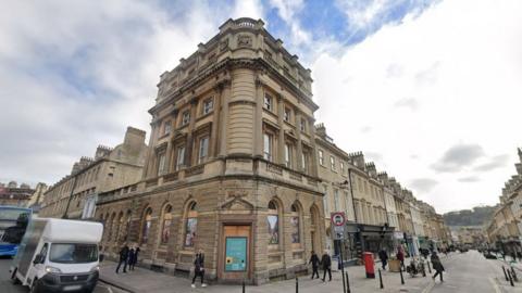 A historic building in Milsom Street