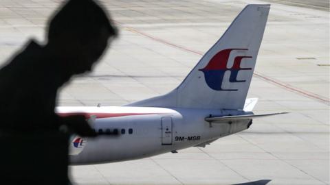 A Malaysia Airlines plane