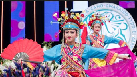 Cystadleuwyr Eisteddfod Llangollen