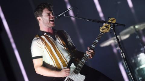 Royal Blood performing at Radio 1's Big Weekend 2017