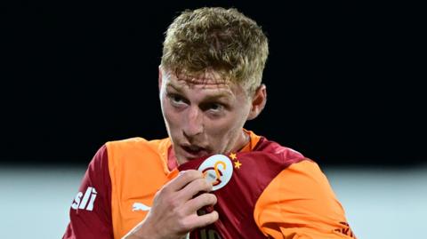 Galatasaray player Metehan Baltaci