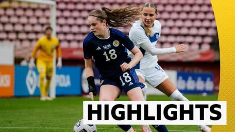 Scotland's Emma Watson (left) against Finland