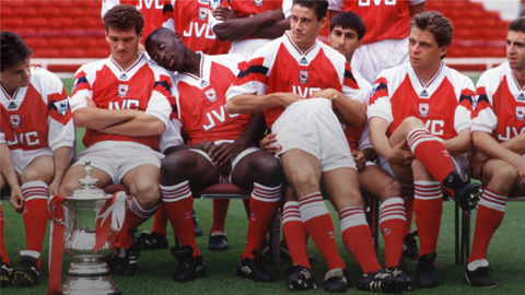 Arsenal team squad of 1993-94