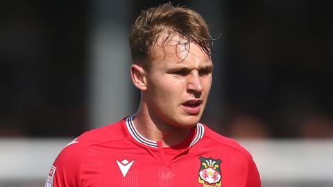 Wrexham striker Jake Bickerstaff