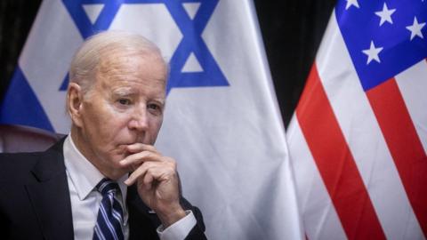 US President Joe Biden in Israel