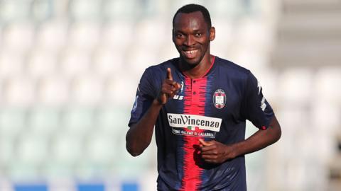 Nigeria and Crotone striker Simy