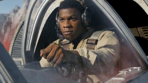 John Boyega in Star Wars: The Last Jedi