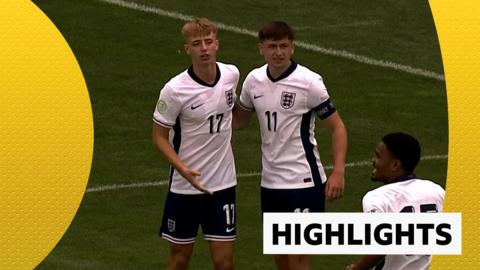 England's Tom Watson and Mikey Moore celebrate