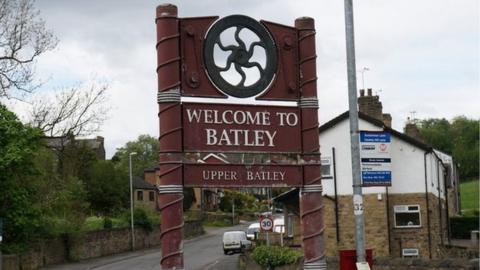 Batley sign