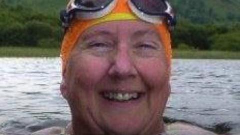 Kate Sunley says swimming makes her feel free